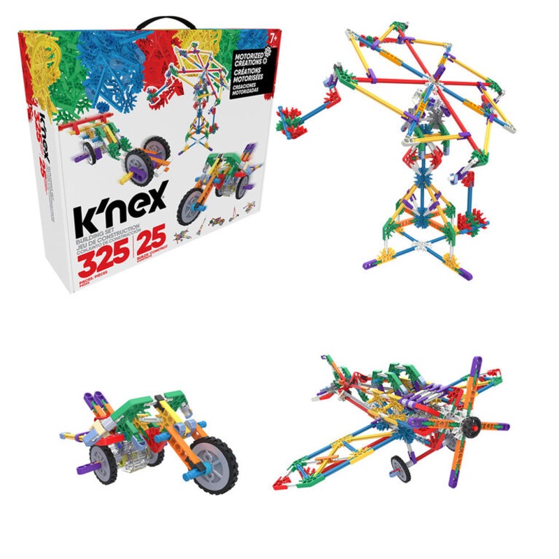 K'nex 325pc Motorized Creations