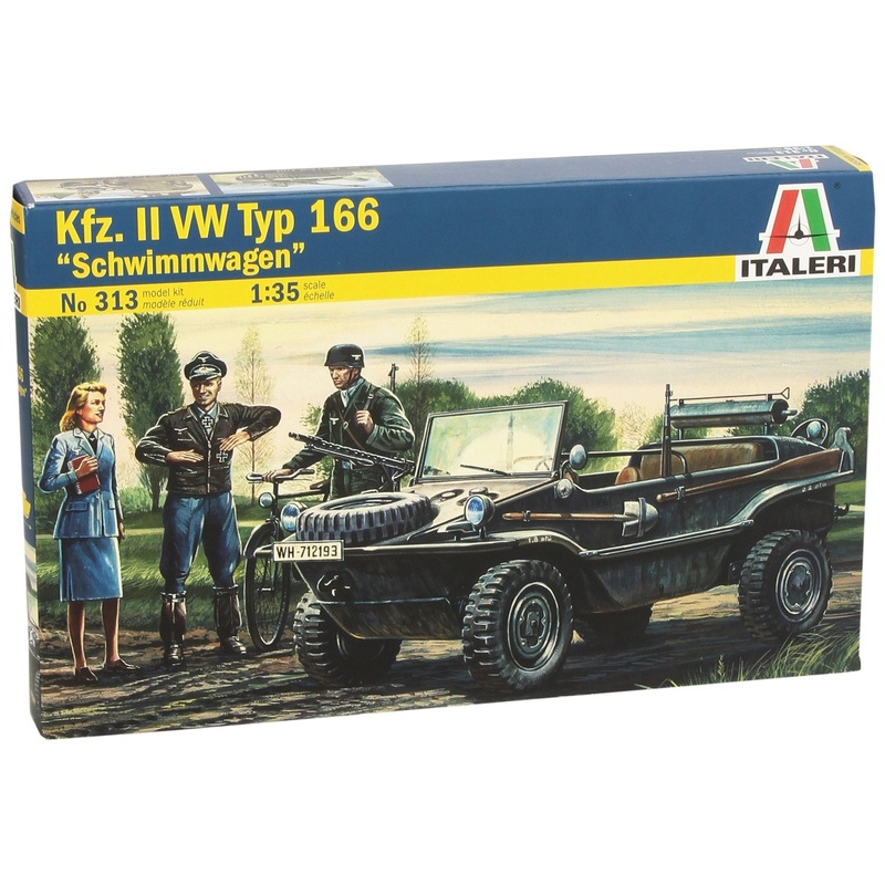 Kfz. II VW Typ 166 'Schwimmwagen' (1/35)