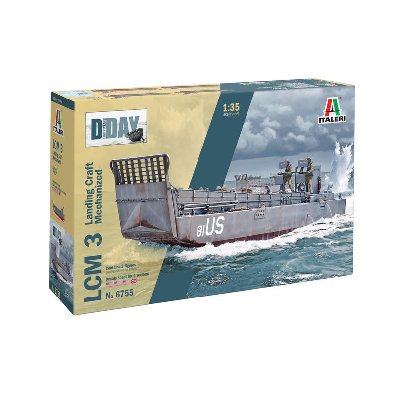 LCM 3 (Landing Craft Mechanized) (1/35)