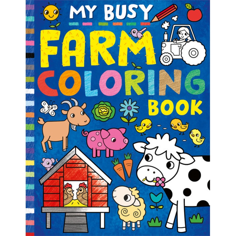 My Busy Farm Colouring Book