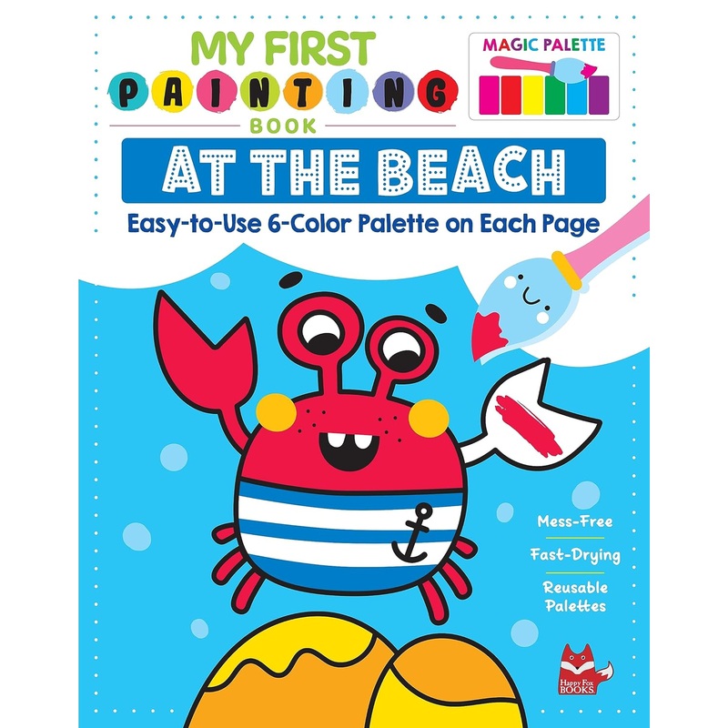 My First Painting Book: At the Beach