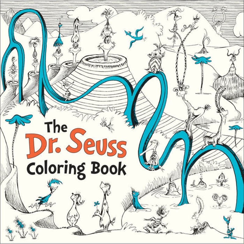 The Dr Seuss Colouring Book