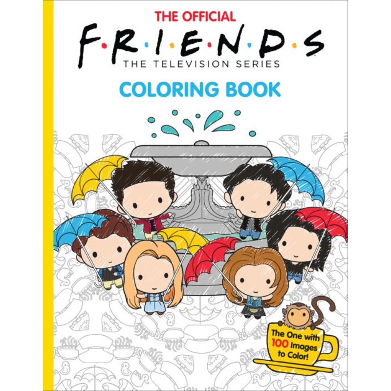 The Official Friends Coloring Book