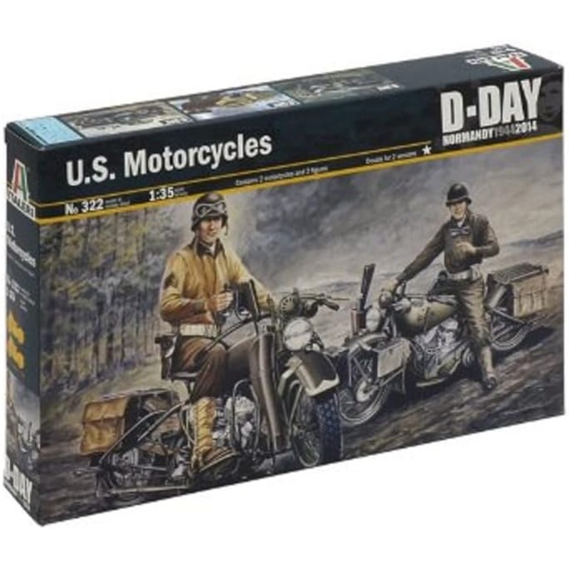 U.S. Motorcycles WWII (1/35)