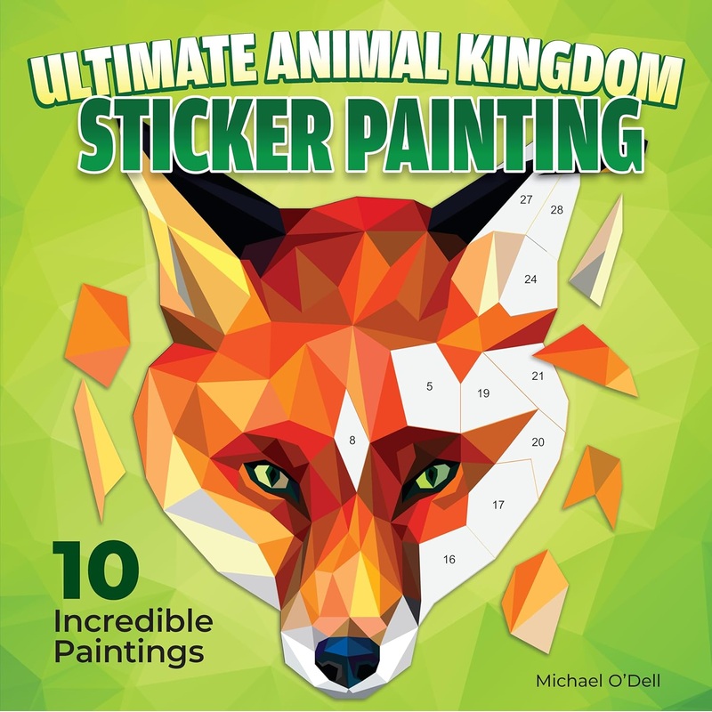 Ultimate Sticker Painting: Animal Kingdom