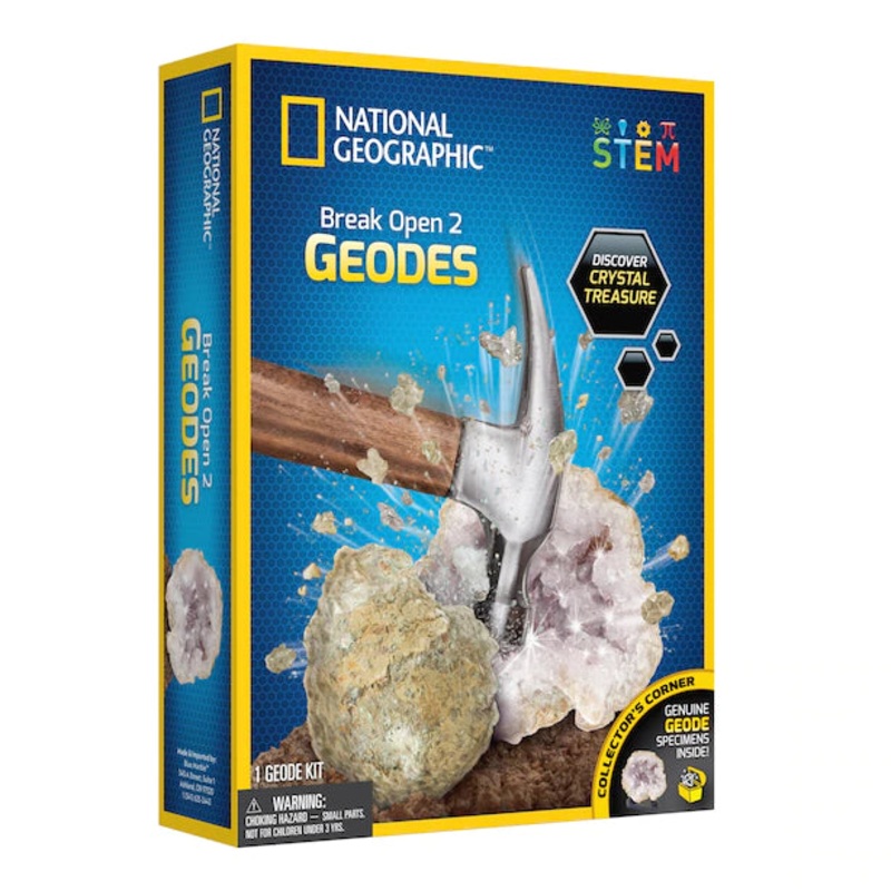 Break Open 2 Geodes Kit (National Geographic)
