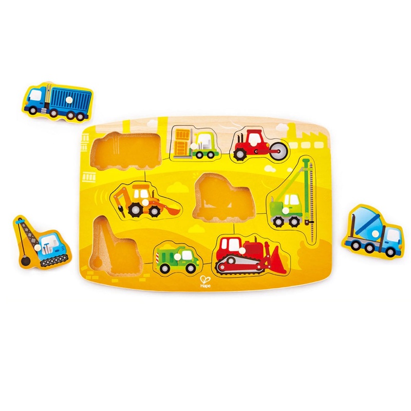 Construction Peg Puzzle (Hape)