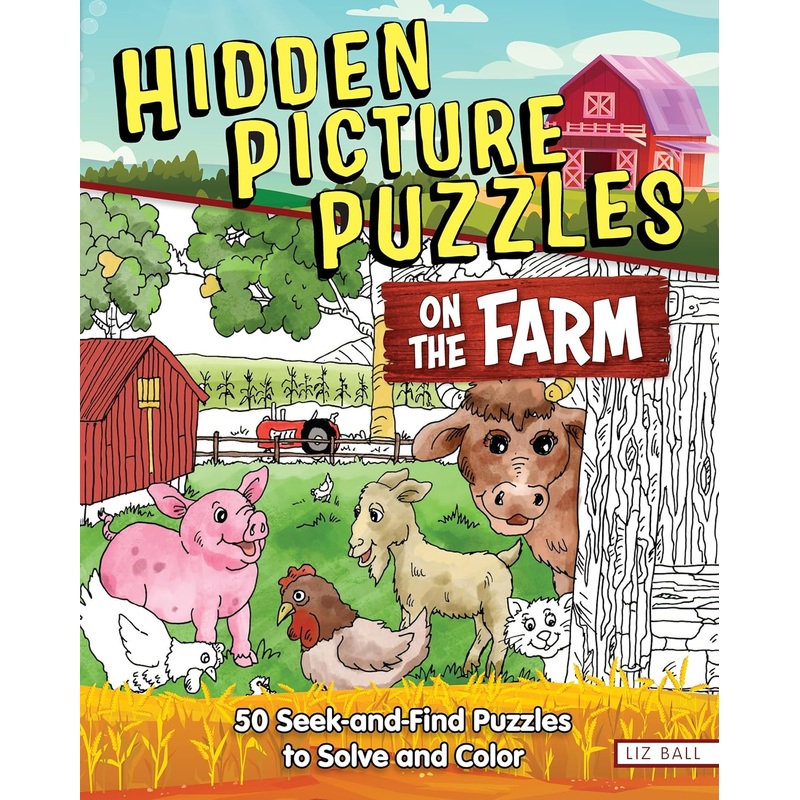 Hidden Picture Puzzles: On the Farm