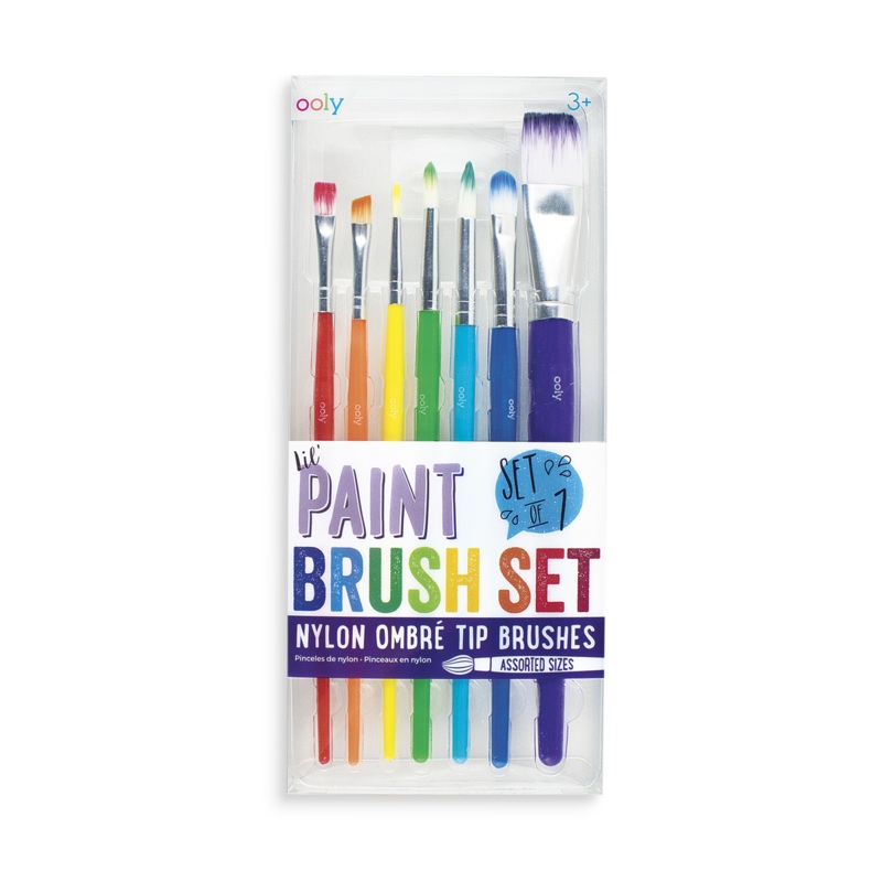 Lil' Paint Brushes (set of 7)