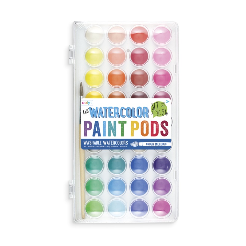 Lil Paint Pods: Watercolour (set of 36)