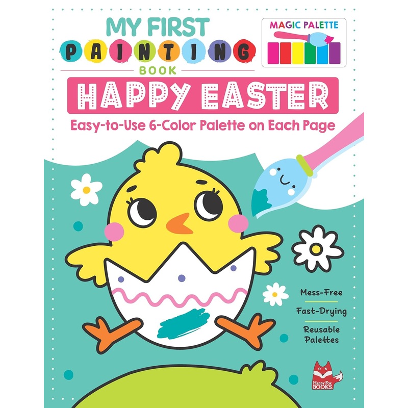 My First Painting Book: Happy Easter