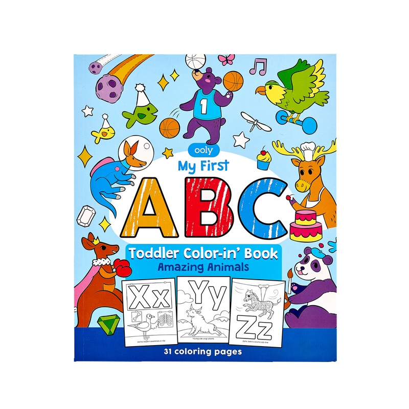 Toddler Colour-in' Book