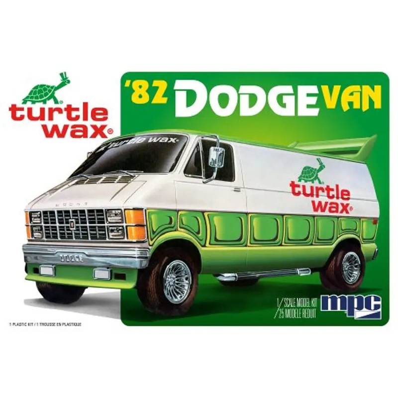 82 Dodge Van Custom 'Turtle Wax' (1/25)