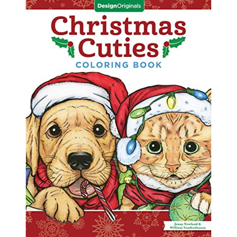 Christmas Cuties Colouring Book