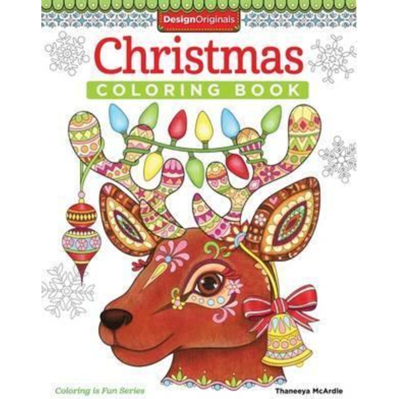 Design Originals Christmas Colouring Book