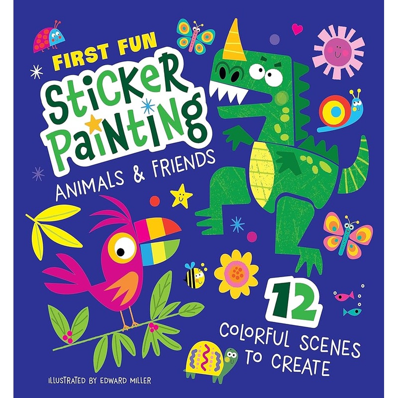 First Fun: Sticker Painting Animals & Friends