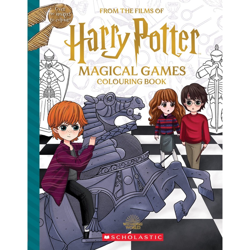 Harry Potter: Magical Games Colouring Book
