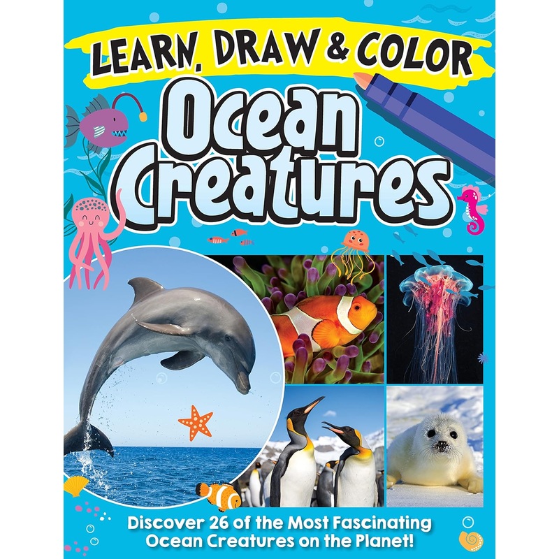 Learn, Draw & Colour