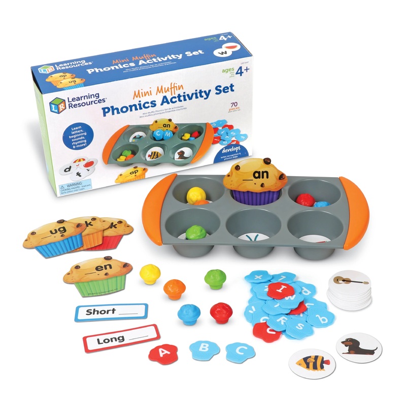 Mini Muffin Phonics Activity Set