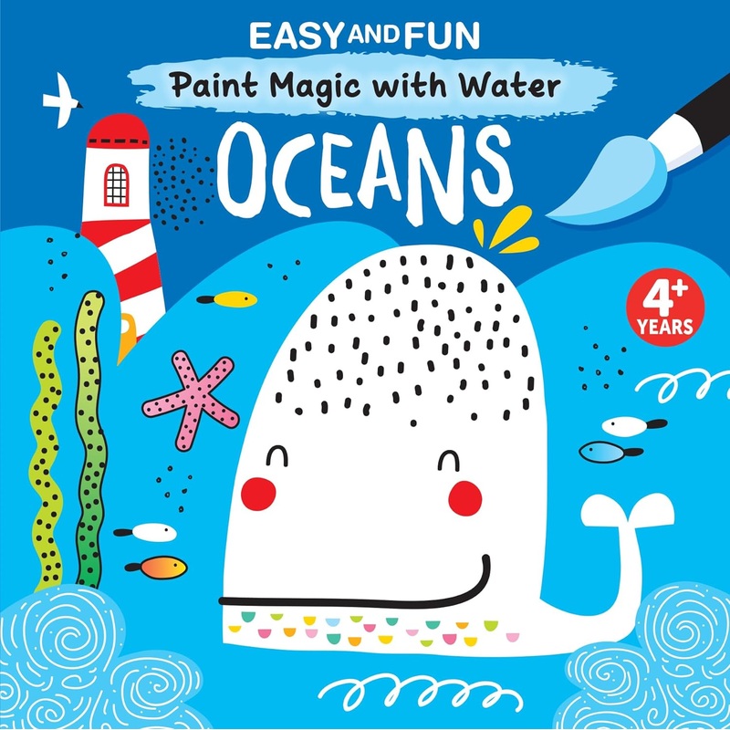 Paint Magic with Water: Oceans