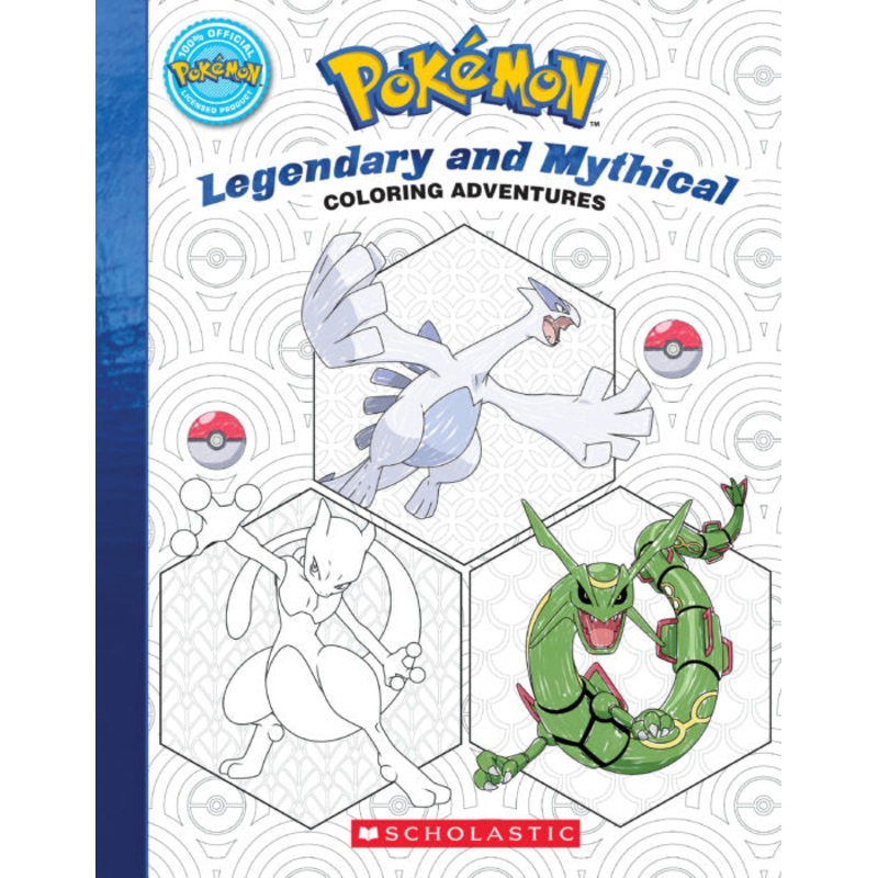 Pokemon Colouring Adventures #2: Legendary and Mythical