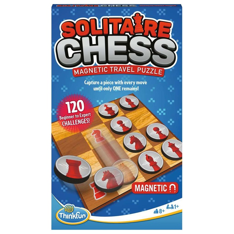 Solitaire Chess: Magnetic Logic Game