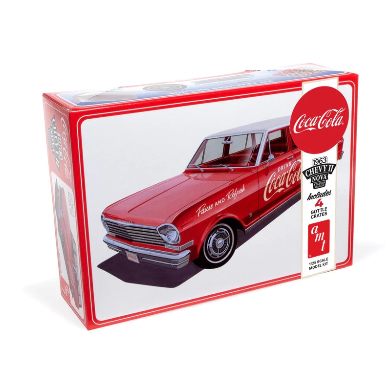 1963 Chevy II Nova Station Wagon with Coke Crates (1/25)