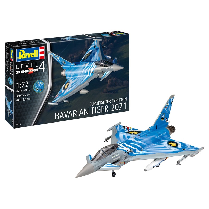 2021 Eurofighter Typhoon Bavarian Tiger (1/72)