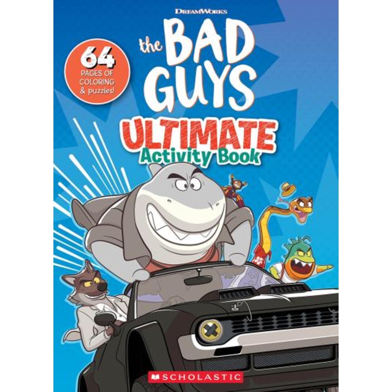 Bad Guys: Movie Activity Book