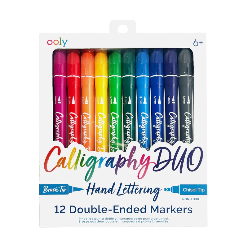 Calligraphy Duo Hand Lettering Double-Ended Markers (set of 12)