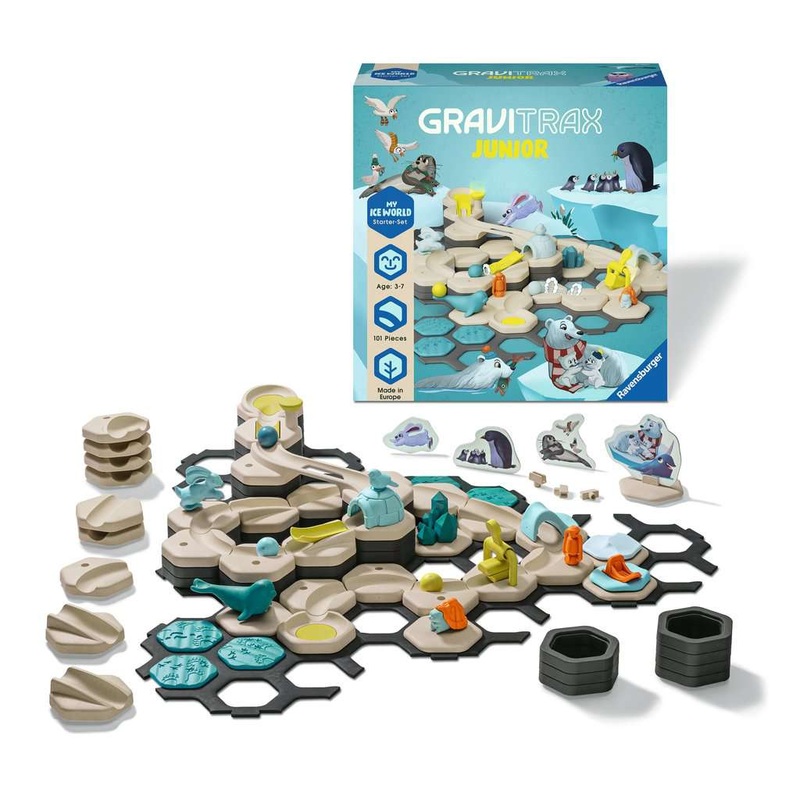 GraviTrax Junior: Marble Course - Starter Kit My Ice World