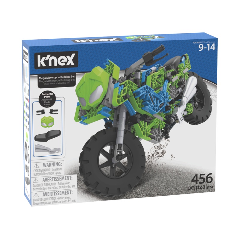 K'nex 456pc Mega Motorcycle