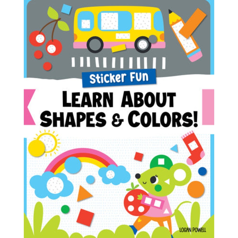 Learn About Shapes & Colors Sticker Fun!