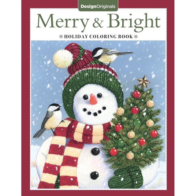 Merry & Bright Colouring Book