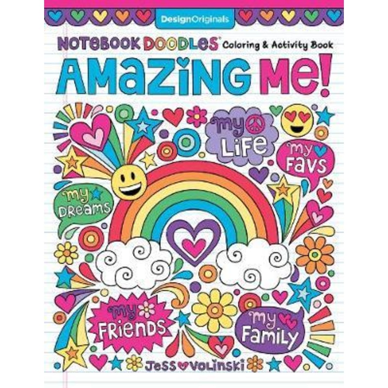Notebook Doodles Amazing Me! Colouring Book