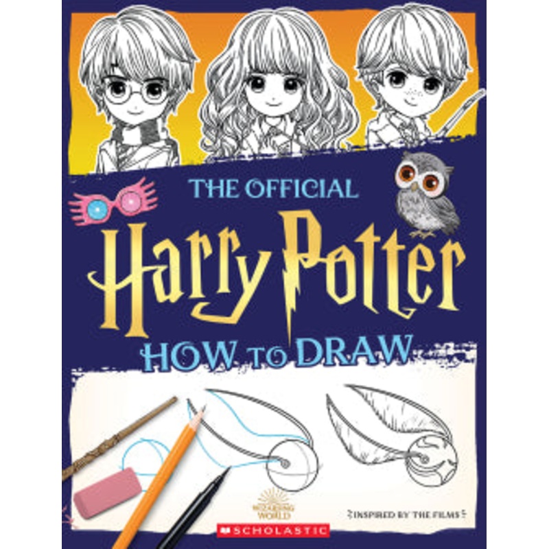 The Official Harry Potter How to Draw Book