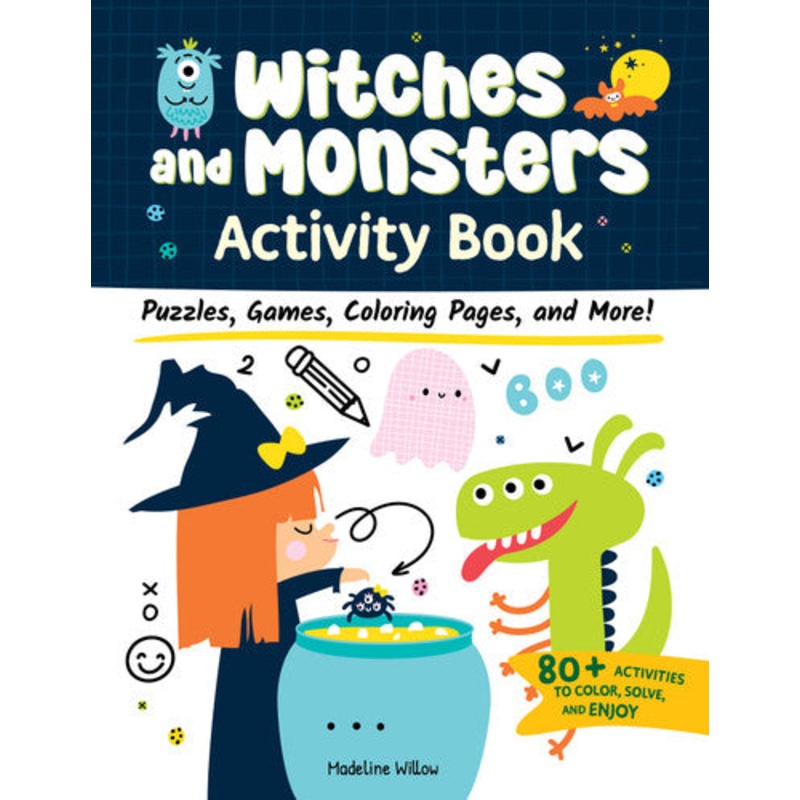 Witches and Monsters Activity Book
