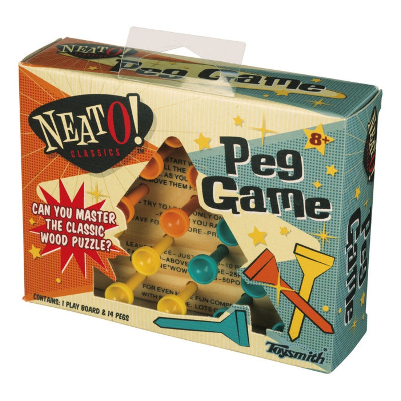 Wooden Peg Game
