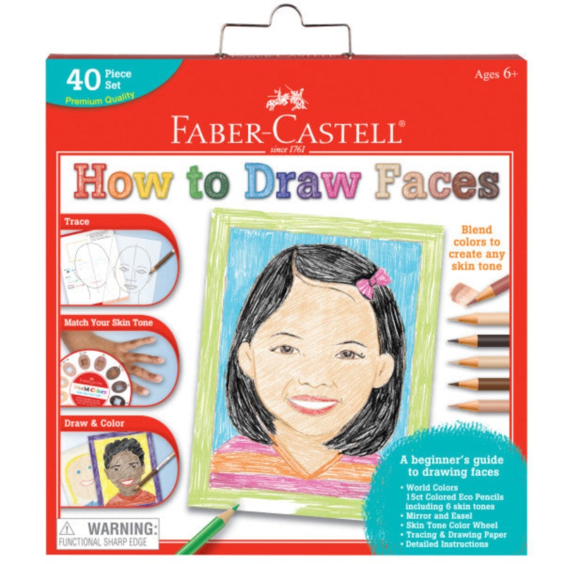 World Colours: How to Draw Faces