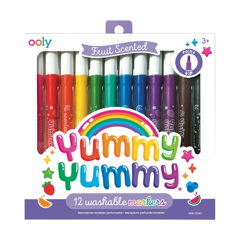 Yummy Yummy Scented Markers (set of 12)