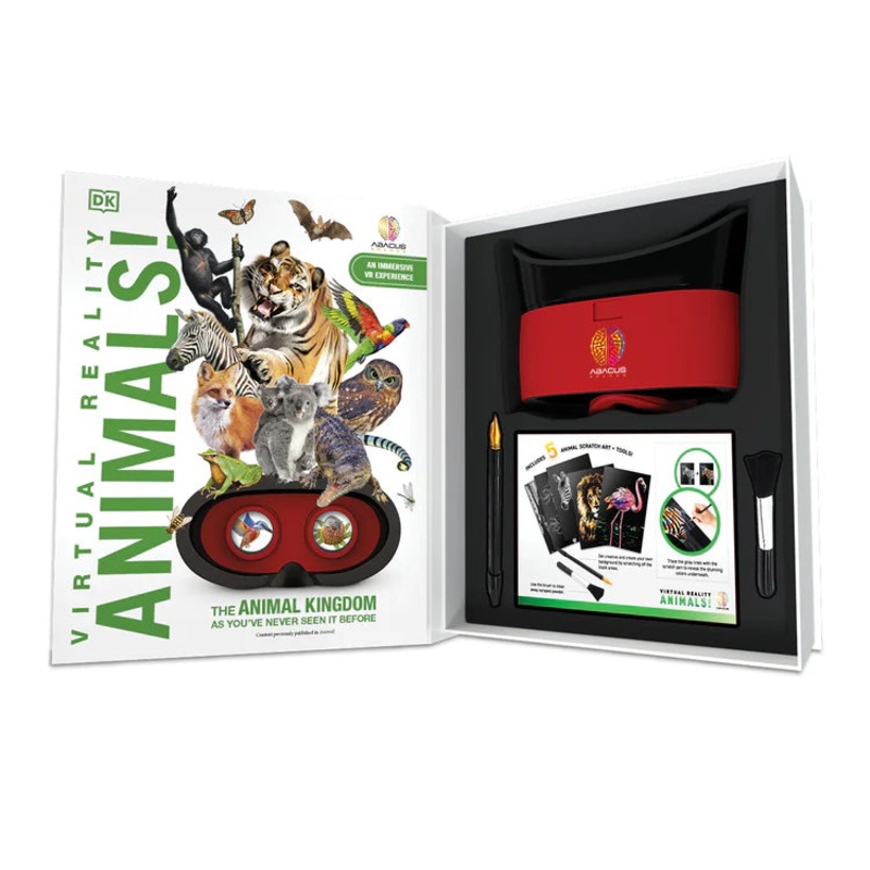 Animals! Virtual Reality Discovery Gift Set (w/ DK Book)