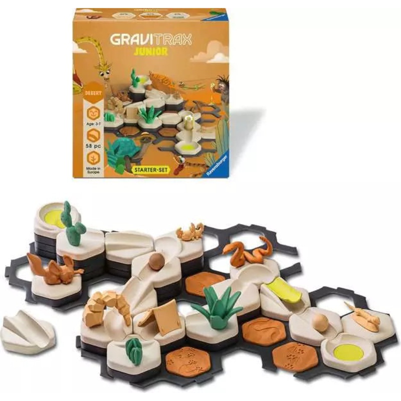 GraviTrax Junior: Marble Course - Starter Set Desert