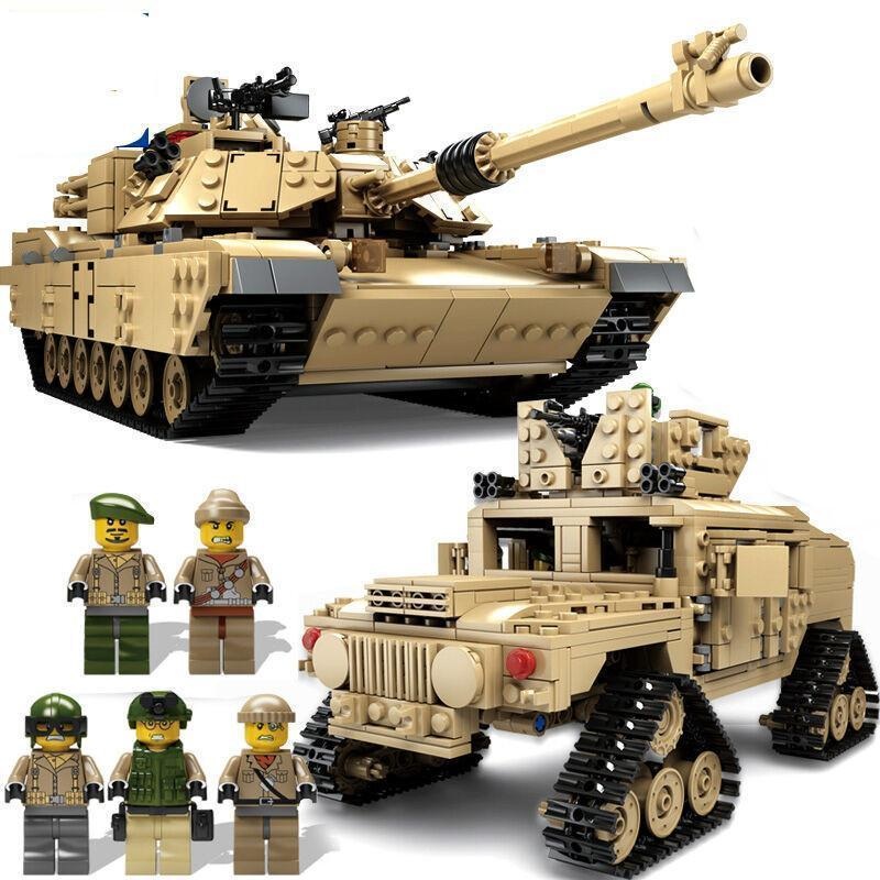 M1A2 Abrams Tank 2in1
