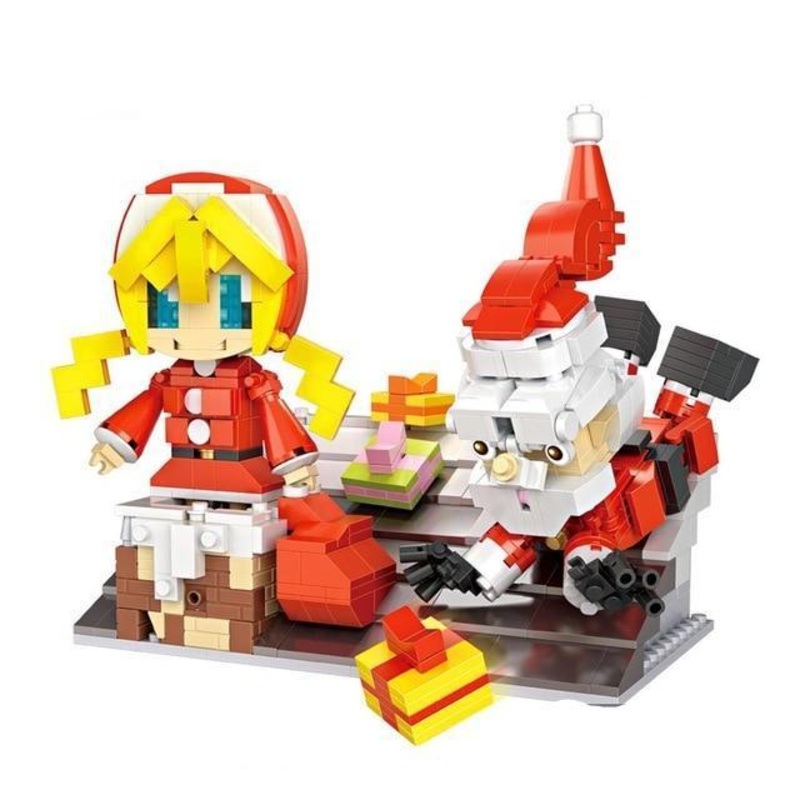 Rooftop Santa