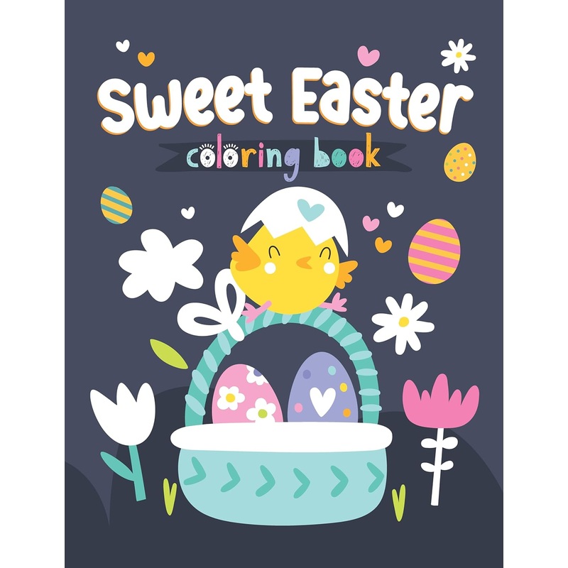 Sweet Easter Colouring Book