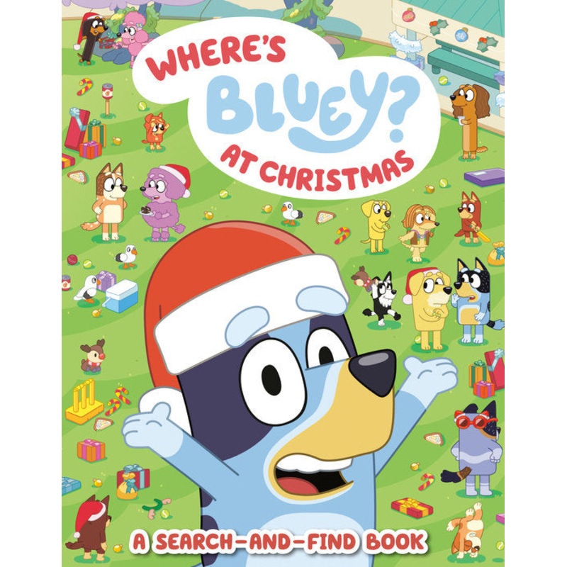 Where's Bluey? At Christmas Search and Find Book