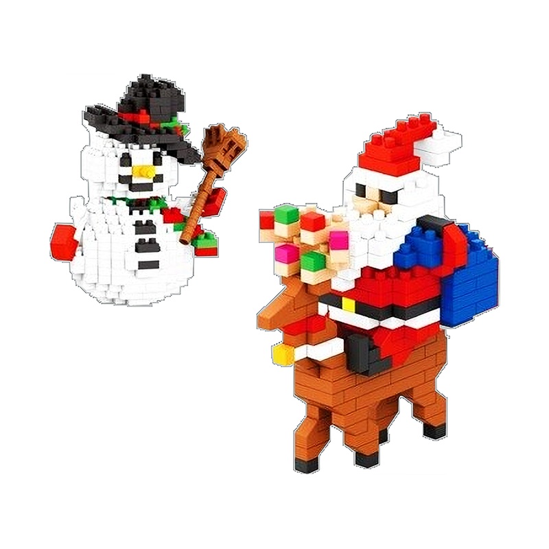 Cute Frosty and Santa Duo Set