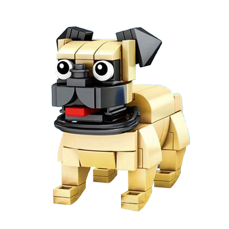 Happy Little Pug