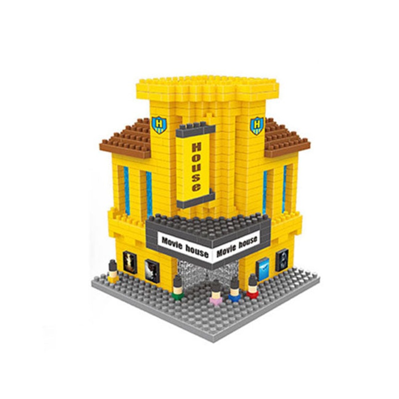 Hollywood Cinema - Nano Blocks Set