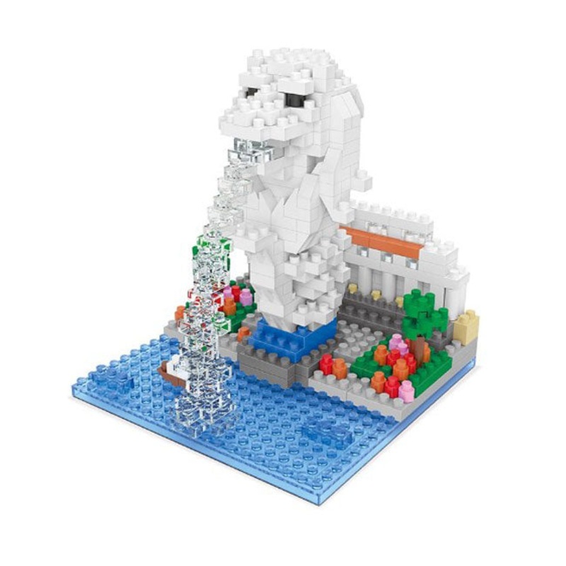 Merlion Park - Nano Blocks Set